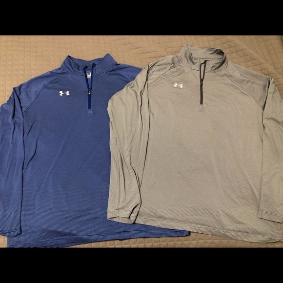 2 Under Armour XXL quarter zips - Picture 1 of 3